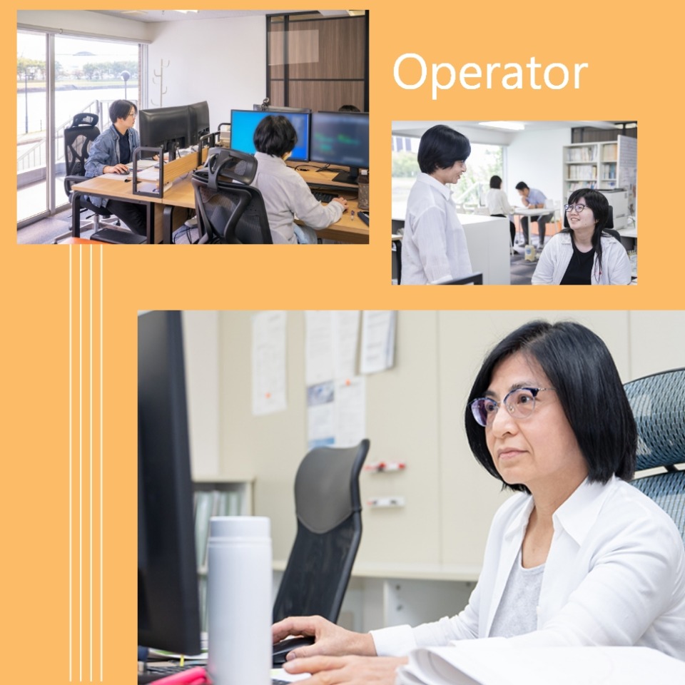 CADオペレーターの仕事風景